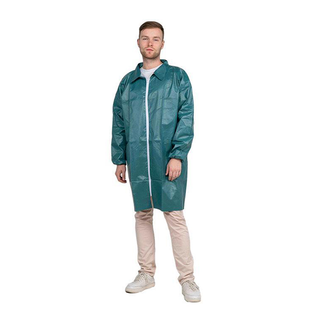  一次性PP實驗服拉鏈款